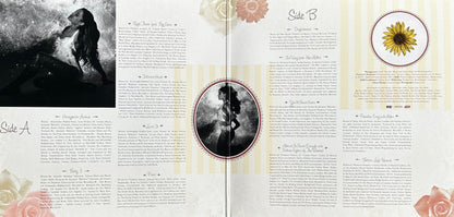 Ariana Grande Yours Truly Lp Vinyl Clear & White Swirl Repress