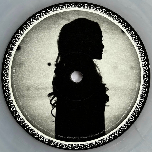 Ariana Grande Yours Truly Lp Vinyl Clear & White Swirl Repress