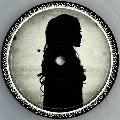 Ariana Grande Yours Truly Lp Vinyl Clear & White Swirl Repress