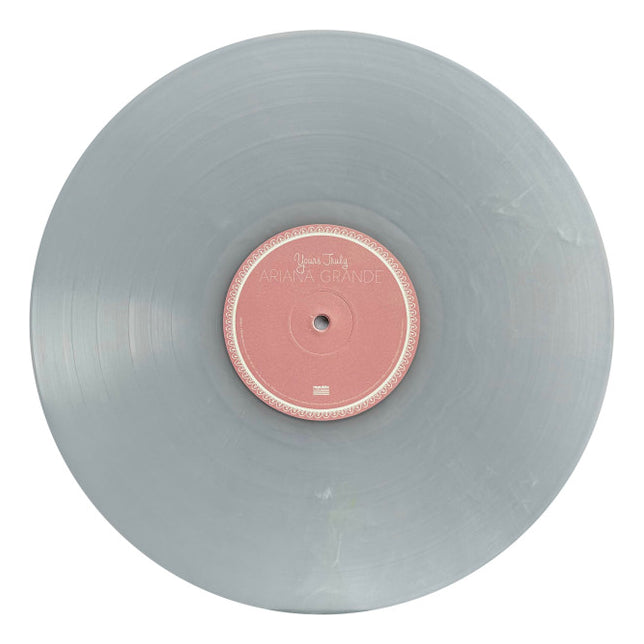 Ariana Grande Yours Truly Lp Vinyl Clear & White Swirl Repress
