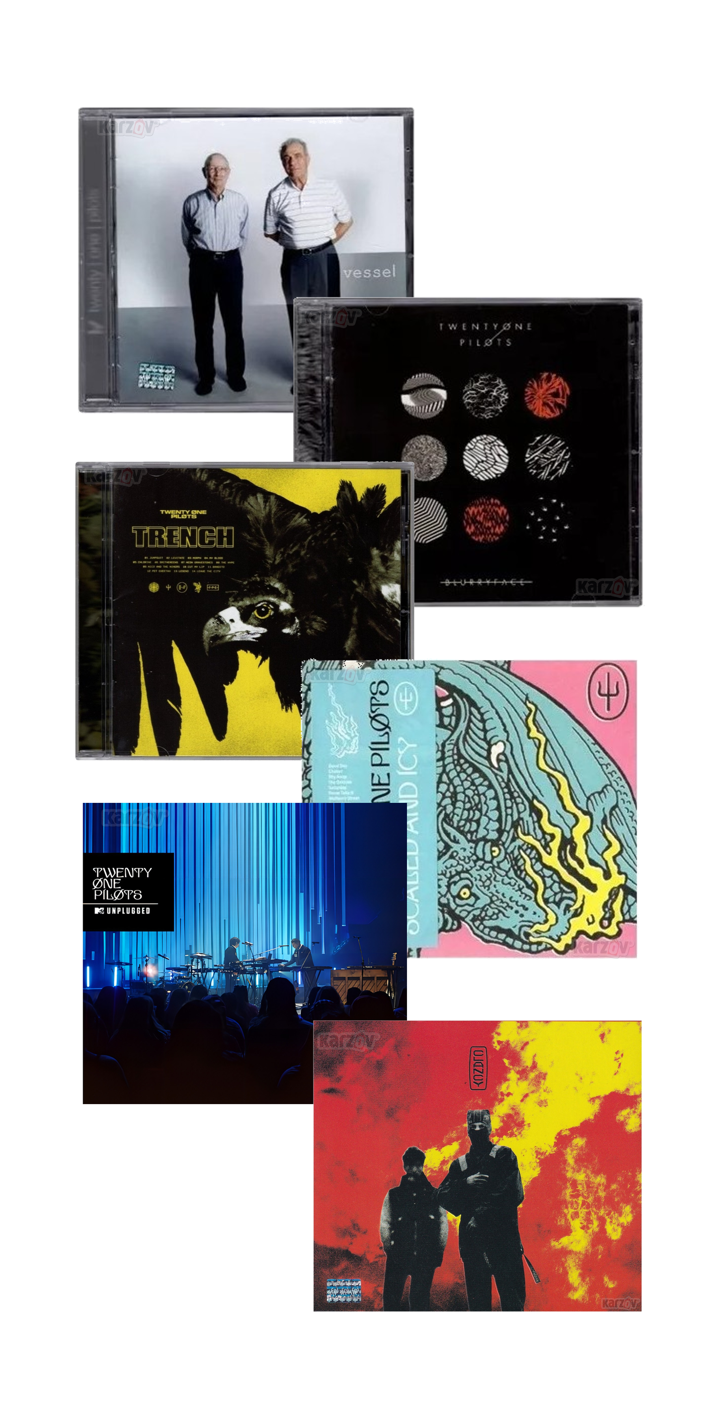Twenty One Pilots Discografia Discos Cd