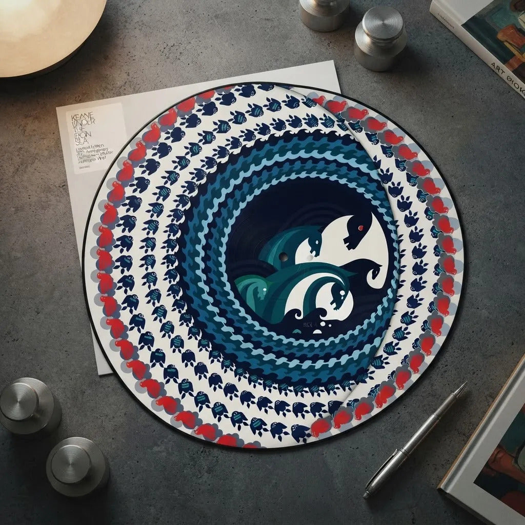 Keane Under The Iron Sea 20th Anniversary Zoetrope Lp Vinyl