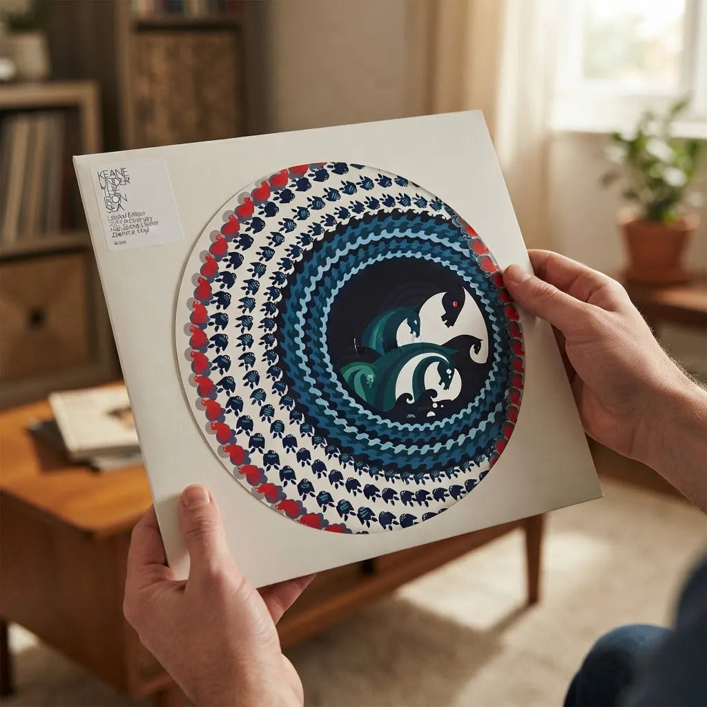 Keane Under The Iron Sea 20th Anniversary Zoetrope Lp Vinyl