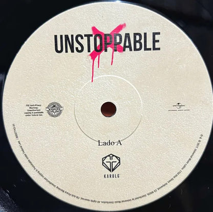 Karol G Unstoppable Lp Vinyl Lp Black