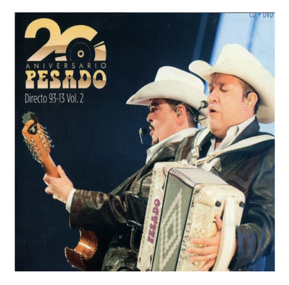 Pesado 20 Aniversario En Directo 93 13 Vol 2 2 DiscosCd + Dvd