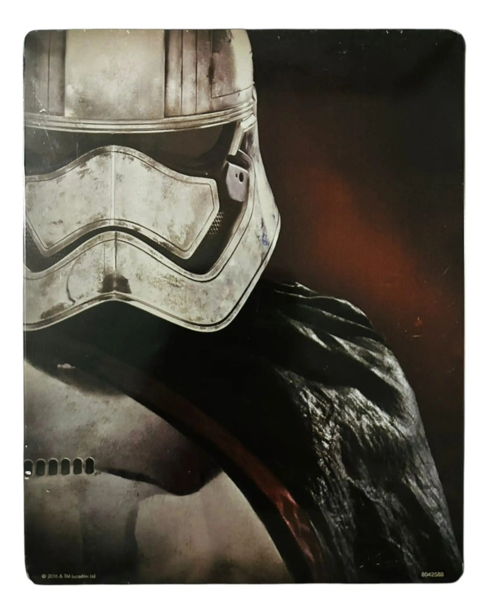 Star Wars 7 Despertar Fuerza Steelbook Blu-ray + Bonus ** (Usado)