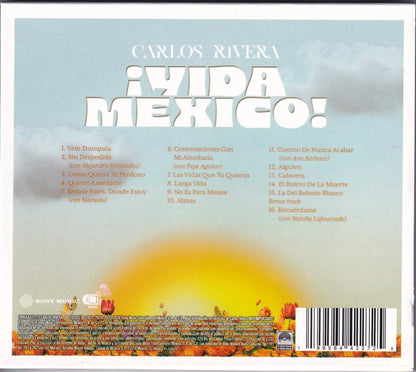 Carlos Rivera Vida Mexico ! Disco Cd