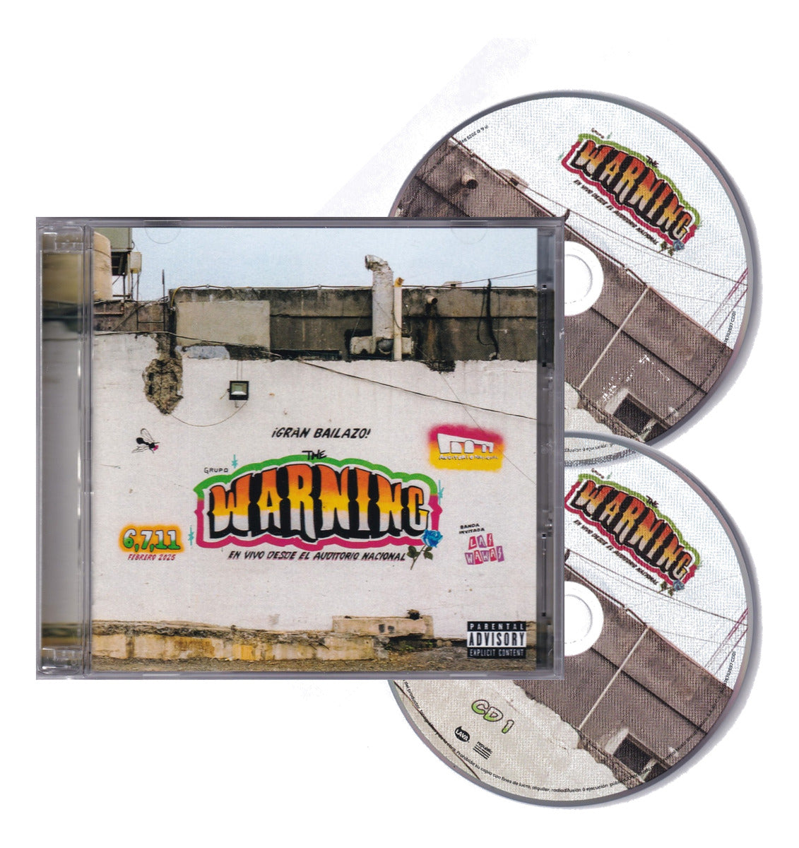 The Warning Live From Auditorio Nacional Cdmx Disco 2025 Cd