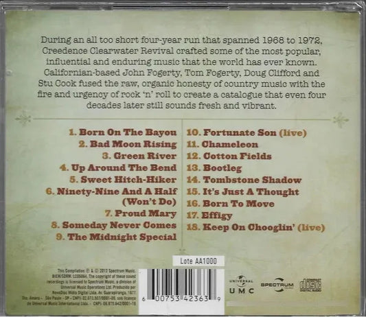 Creedence Clearwater Revival - Bad Moon Rising - Disco Cd