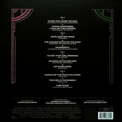 Wicked For Good The Soundtrack Black Friday Rsd 2025 Vinyl