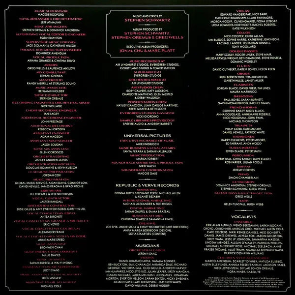 Wicked For Good The Soundtrack Black Friday Rsd 2025 Vinyl