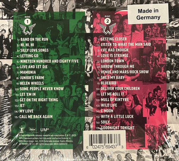 Paul Mccartney & Wings Wings Collection 2 Cd Deluxe Edition