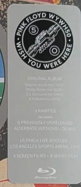 Pink Floyd Wish You Were Here Blu-ray
