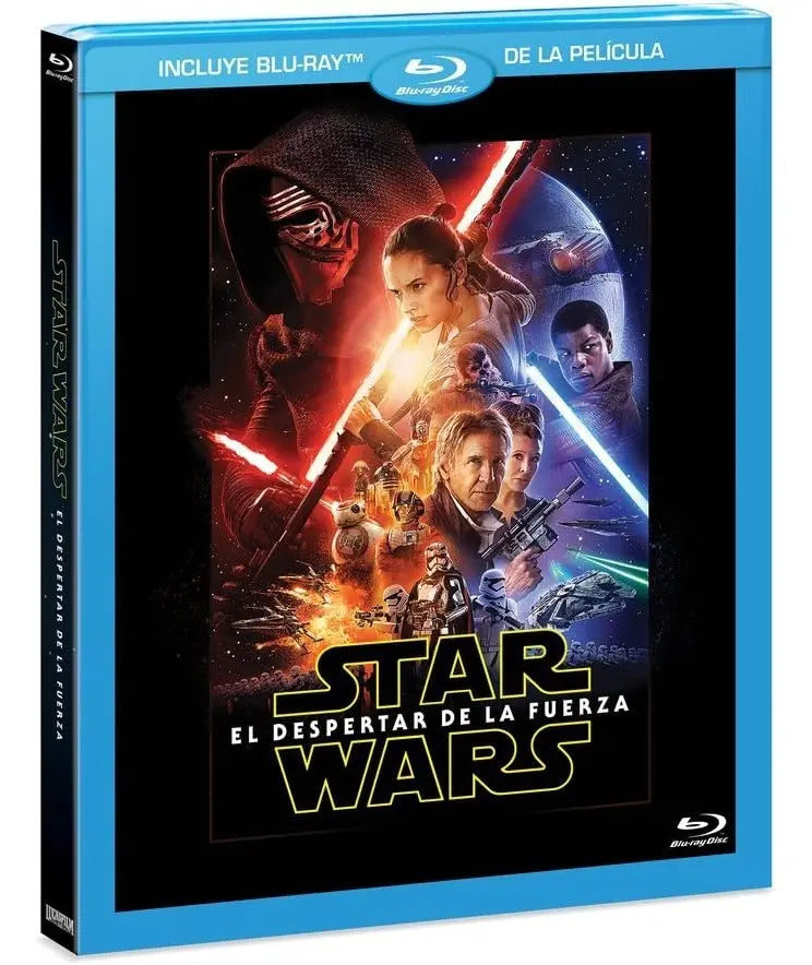 Star Wars Episodio 7 El Despertar De La Fuerza Blu-ray