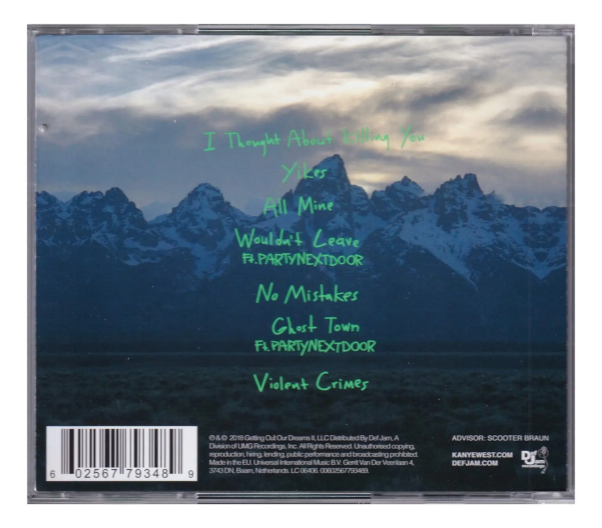 Kanye West Ye Importado Disco Cd